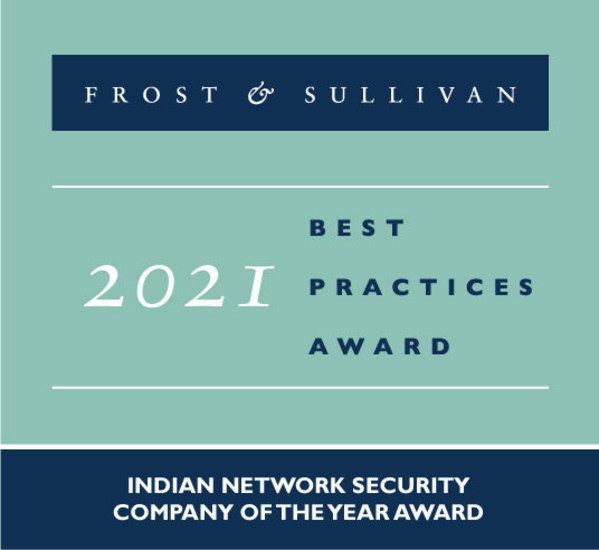 2021 Indian Network Security Vendor Company of the Year Award