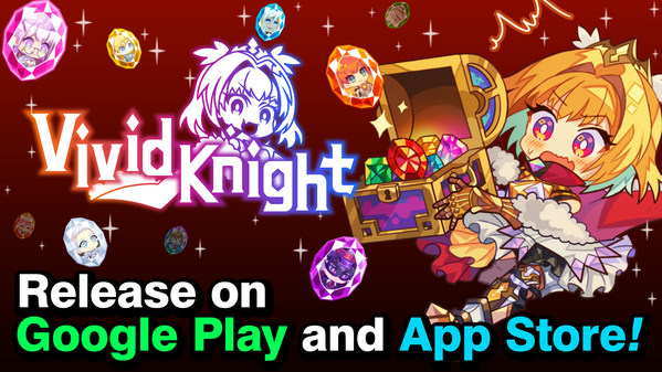 A Party-Building Roguelike Game, Vivid Knight, Available on Google Play and the App Store from February 17th, 2022