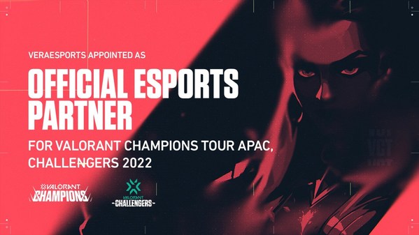 VeraEsports Appointed as Official Esports Partner for VALORANT Champions Tour APAC, Challengers 2022