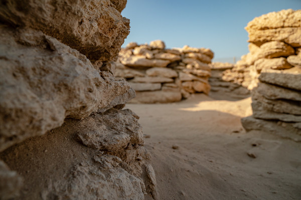 Ghagha Island - Structures unearthed off the coast of UAE capital by the Department of Culture and Tourism - Abu Dhabi push back date of such remains in the UAE and region by 500 years