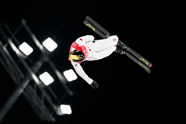 中国自由式滑雪空中技巧国家队队员孔凡钰