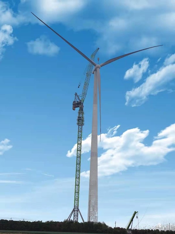 中联重科LW2340-180助力河南新野风电场项目