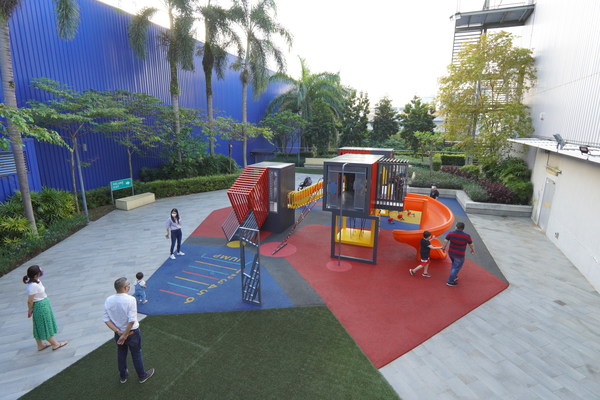 A new and exciting playground, ‘Playland’ located at the Courtyard on Level G.
