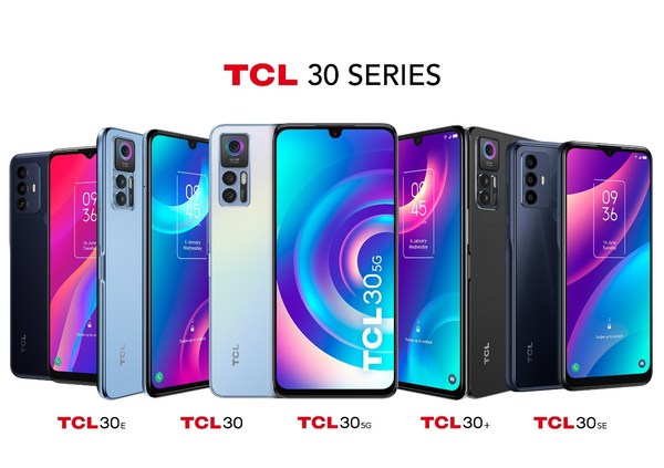 TCL Adds Five New Smartphones to TCL 30 Series at Mobile World Congress 2022