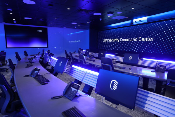 The New IBM Security Command Center in Bengaluru, India trains businesses in the art of responding to cyberattacks. Credit: IBM