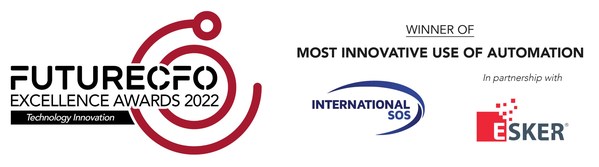 International SOS Menang Anugerah Penggunaan Automasi Paling Inovatif FutureCFO Dalam Perkongsian Bersama Esker