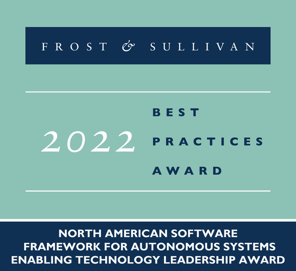 2022 North American Software Framework for Autonomous Systems Enabling Technology Leadership Award