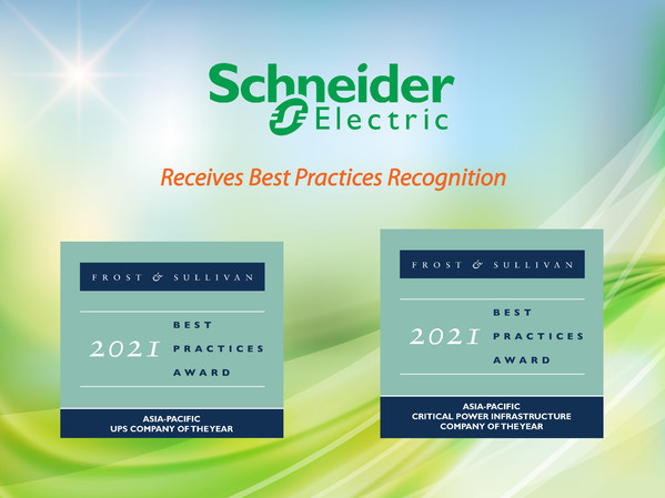 With its customer-centric approach, groundbreaking and innovative products, and excellent implementation, Schneider Electric earns Frost & Sullivan’s 2021 Asia-Pacific Company of the Year Award in the uninterruptible power supply industry and the critical power infrastructure industry.