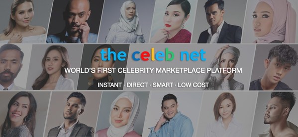 Singapore's 'The Celeb Net' Launches the World's First Celebrity Marketplace Platform in Malaysia