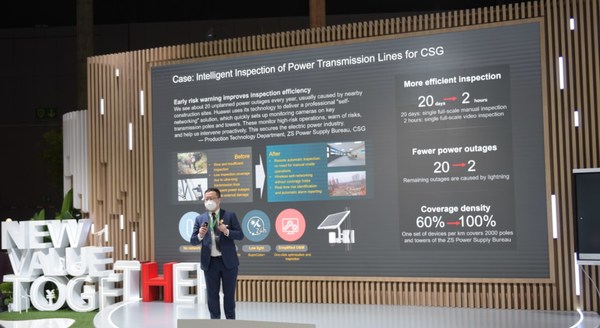 Huawei ra mắt Giải pháp giám sát đường dây truyền tải điện thông minh 2.0.