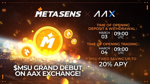 $MSU Grand Debut on AAX Exchange