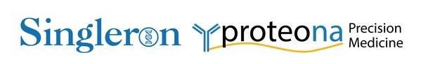 Combination of Singleron and Proteona logos