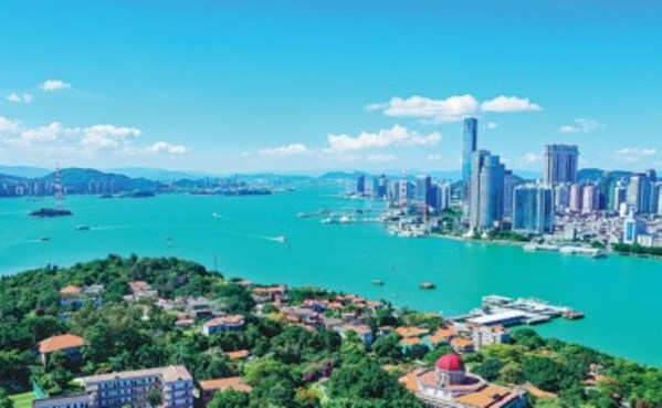 Xiamen, Provinsi Fujian, yang terletak di Tiongkok Timur, berkembang menjadi tujuan investasi ideal bagi investor domestik dan internasional. [Foto oleh Zhang Qihui untuk China Daily]