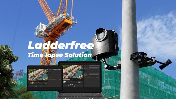 Brinno's new construction time lapse bundle provides truly ladderfree camera access.