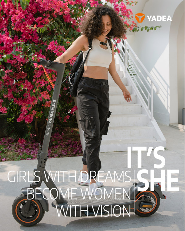 Yadea Celebrates International Women's Day with New "IT'S SHE" Social Media Campaign