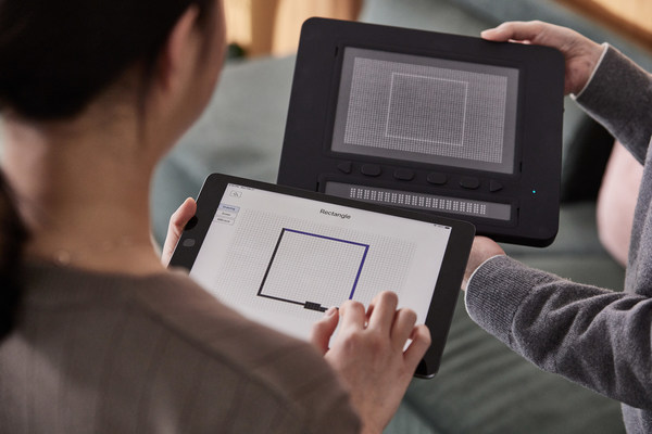 Dot Inc. Announces the World's First Tactile Braille Display, Compatible with iPhone and iPad