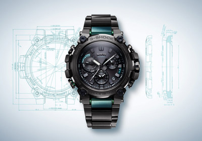 卡西歐將發布更纖薄的防震MT-G手表-美通社PR-Newswire