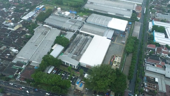 Site of Beiersdorf’s facility in Indonesia where Solar rooftop will be installed by TotalEnergies