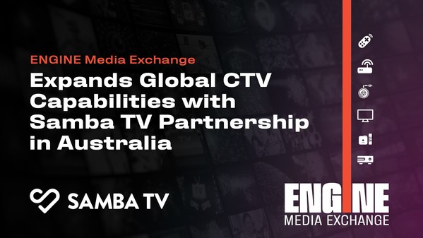 ENGINE Media Exchange (EMX), a leading end-to-end technology platform and programmatic solution, and Samba TV, a leading global provider of omniscreen advertising and analytics, today announced a new partnership delivering incremental reach measurement to advertisers in Australia to identify audience duplication and incremental reach opportunities across linear TV and broadcast video on demand (BVOD).