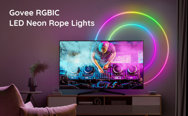 Govee Brings Flexible and Creative Lighting with the RGBIC Neon Rope Light