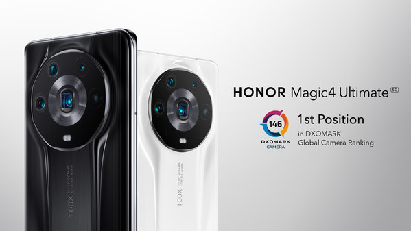 HONOR MAGIC4 ULTIMATEがDXOMARKのスマートフォンカメラ性能ランキングでいきなり首位に