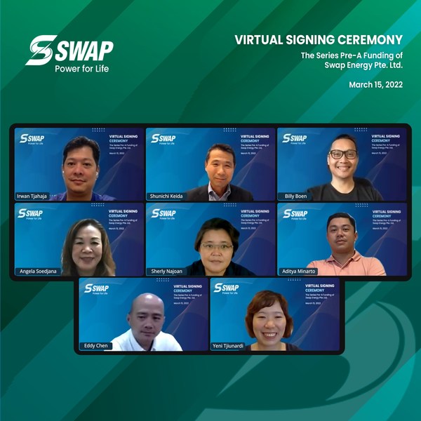Virtual signing ceremony SWAP Energy
