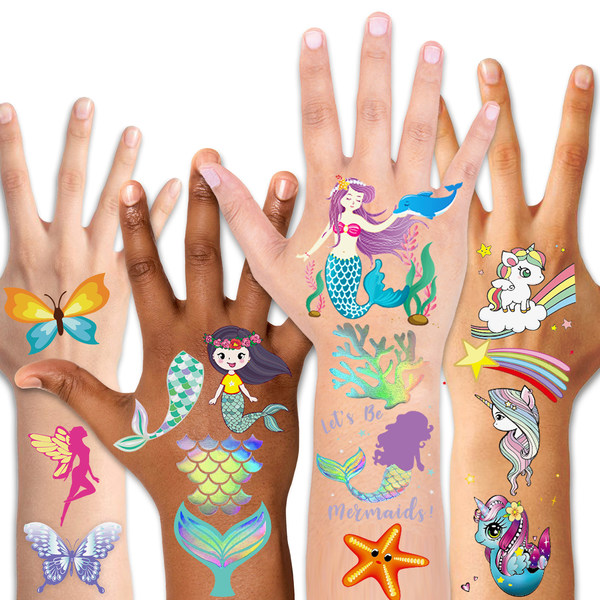 Konsait Kids Temporary Tattoos Shares Happiness