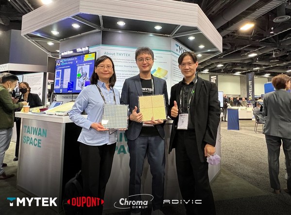 TMYTEK Partnered DuPont, Chroma, and ADIVIC to Demonstrate SATCOM Electronic Steering Antenna and User Terminal Test Solution at SATELLITE 2022
