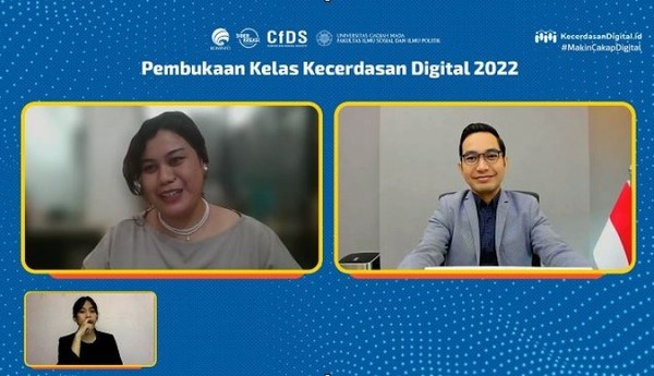 The Indonesian Ministry of Communications and Informatics and Gadjah Mada University Unveils Digital Intelligence Lecture Series 2022