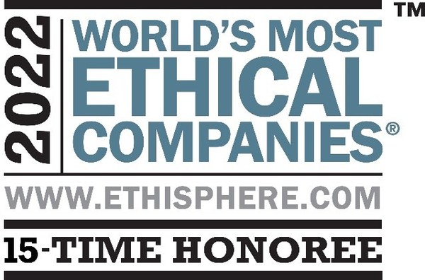 江森自控第15次荣获Ethisphere颁发的"全球商业道德企业"称号