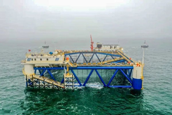 CIMC Raffles delivers four intelligent cages, marking a milestone in marine fishery business