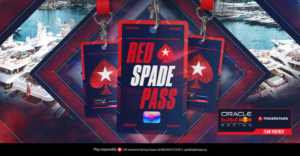 POKERSTARS AND ORACLE RED BULL RACING TAKE FANS ON AN EPIC RIDE THIS SEASON WITH THE EXCLUSIVE 'RED SPADE PASS'