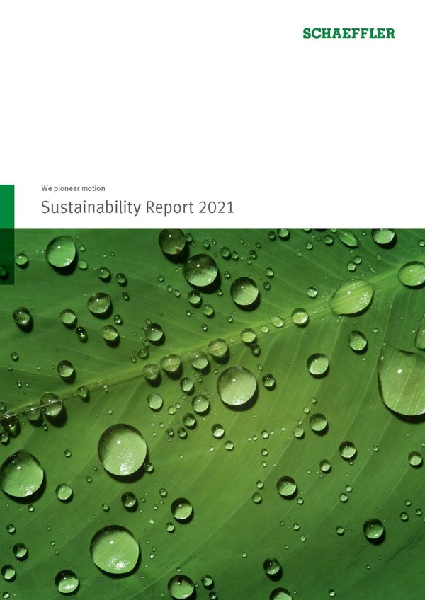 舍弗勒集团发布2021年可持续发展报告