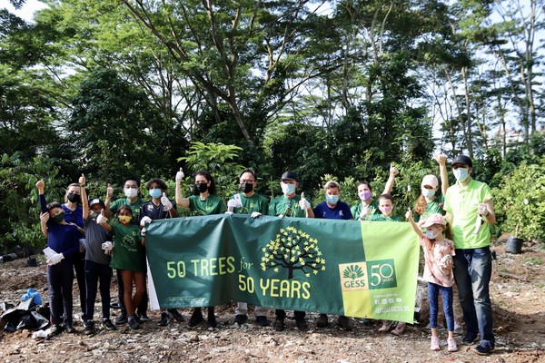 International School Celebrates 50th Anniversary by Planting 50 Trees