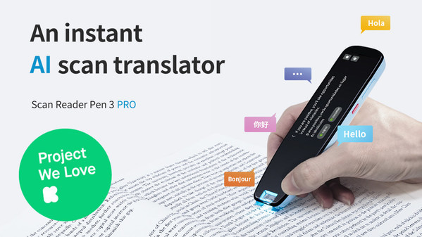This pen supports 112 languages both on text translation and voice translation, so it will help people who struggle with language learning. 50% off limited-time offer.