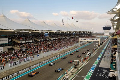 Full Capacity Set for #AbuDhabiGP 2022