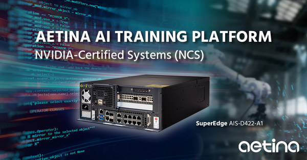 Aetina SuperEdge Powered by NVIDIA A2 GPUs Completes NVIDIA Certification to Deliver High Performance at the Edge
