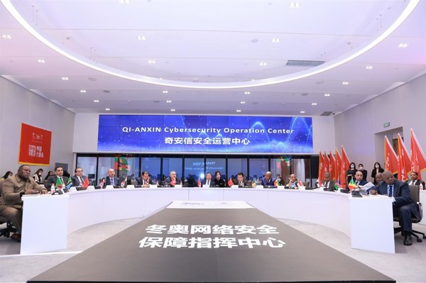 Twenty diplomats of 18 countries, visited QI-ANXIN on the morning of March 30.