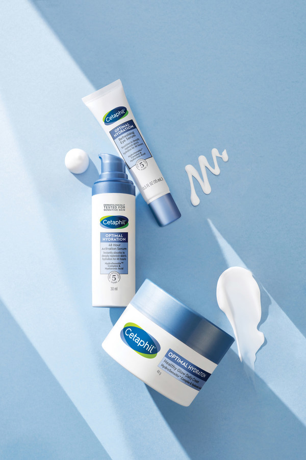 CETAPHIL OPTIMAL HYDRATION COMBATS DRY, DEHYDRATED AND SENSITIVE SKIN!