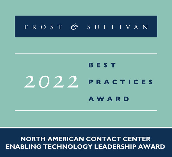 2022 North American Contact Center Enabling Technology Leadership Award
