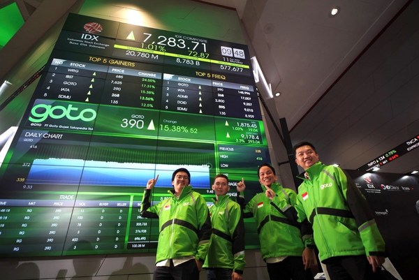 GoTo Group debuts its IPO on Indonesian Stock Exchange
