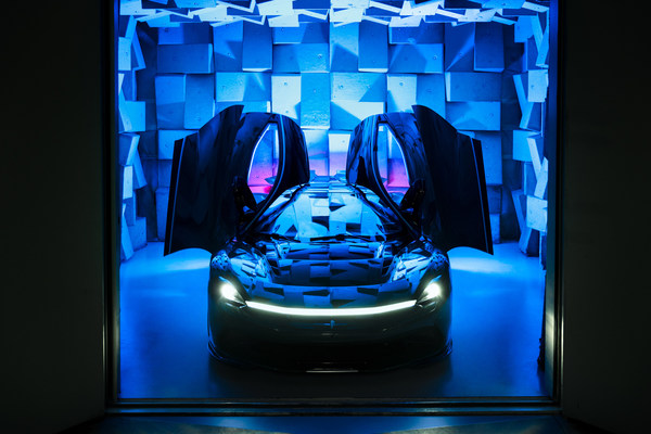 賓尼法利納汽車有限公司公布了為純電動超跑創造的聲音概念