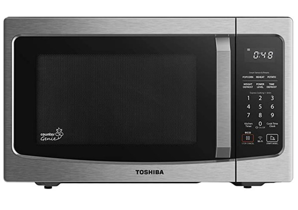 Toshiba's 2021 Category Bestseller Smart Counter Microwave Oven Offers a Futuristic Interactive Hands-free Kitchen Experience