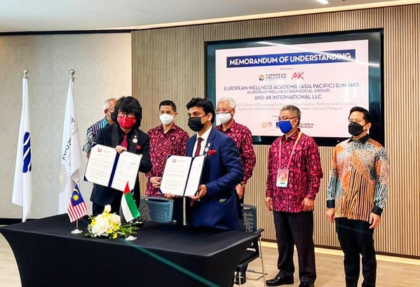 European Wellnessが2020年ドバイ国際博覧会に向けてマレーシアへの医療観光を強化し、アラブ首長国連邦で先端バイオ再生医療を開発するための了解覚書（MOU）を締結