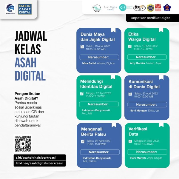 Collaborating with Saka Millenial Central Java and Meta, Indonesia's Ministry of Communications and Informatics Through Siberkreasi Sets to Continue with Kelas Asah Digital