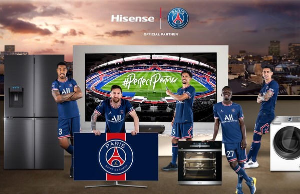 Hisense xuất hiện trong cuộc sống của các cầu thủ Paris Saint-Germain, bước vào năm hợp tác thứ hai với Câu lạc bộ