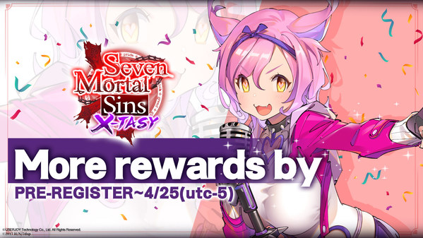 Seven Mortal Sins X-TASY Pre-registration numbers exceed 230,000! Game features released