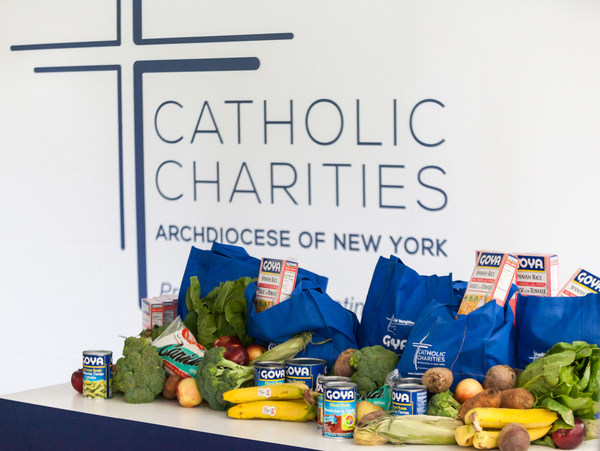 물가 상승 및 식량 부족 사태가 예상되는 가운데, 고야에서 30만 파운드의 식량을 뉴욕 가톨릭 자선 단체에 다시 한 번 기부한다