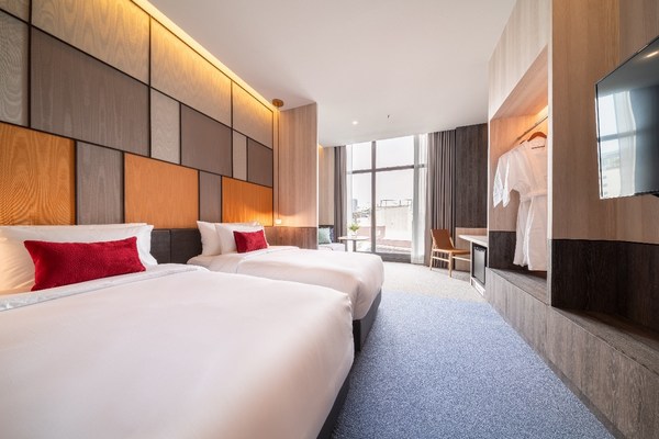 曼谷素坤逸48号华美达广场酒店的房间设计