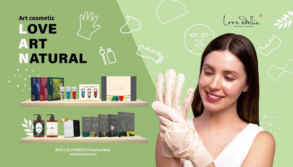 Love Edellis, a Swiss eco-friendly cosmetics brand using K-beauty technology with a focus on body mask packs